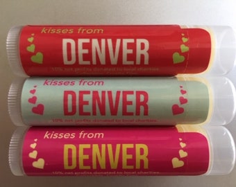 Trio of Kisses From Denver