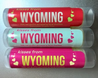 Trio of Kisses From Wyoming
