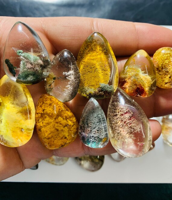 Garden Quartz Amazing Garden Quartz Wholesale Lot Loose Etsy