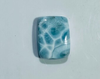 Beautiful Larimar, Loose Larimar Cabochon, Sky Blue Larimar Gemstone, Larimar Cab for Jewlery making, amazing cushion Shape Larimar, F27