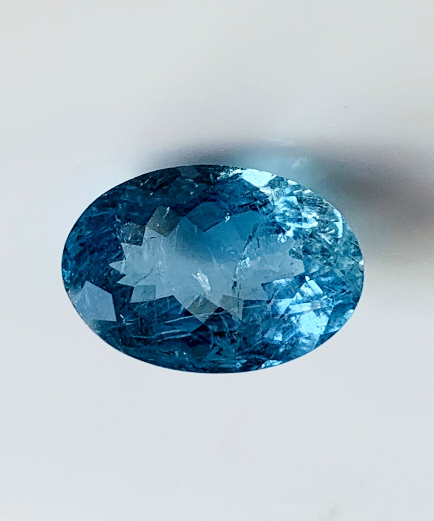 4.85 carat 100 Natural Blue Aquamarine Blue color AAA Etsy