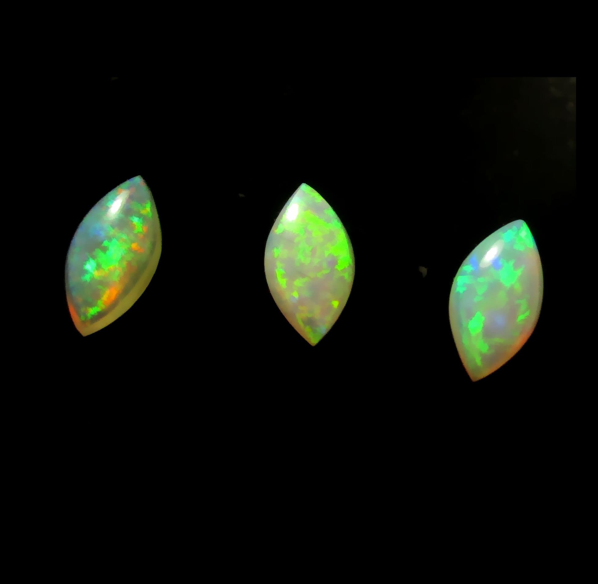 Opale Naturelle D'Australie (Coober Pedy) - 3.75 Carats, Forme Cabochon Multicolore - Neuf Avec étiquette