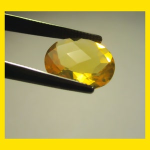 MEXICAN FIRE OPAL – 12 x 10 mm Oval – Yellow to Orange Color – Natural and Untreated – Vintage New Old Stock - Made Between Mexico & Maine