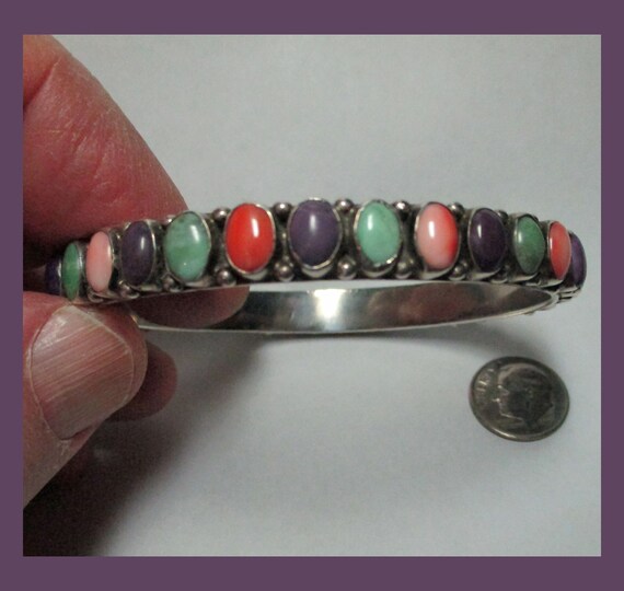 GEMSTONE CUFF BRACELET – Sterling Silver – Endles… - image 4