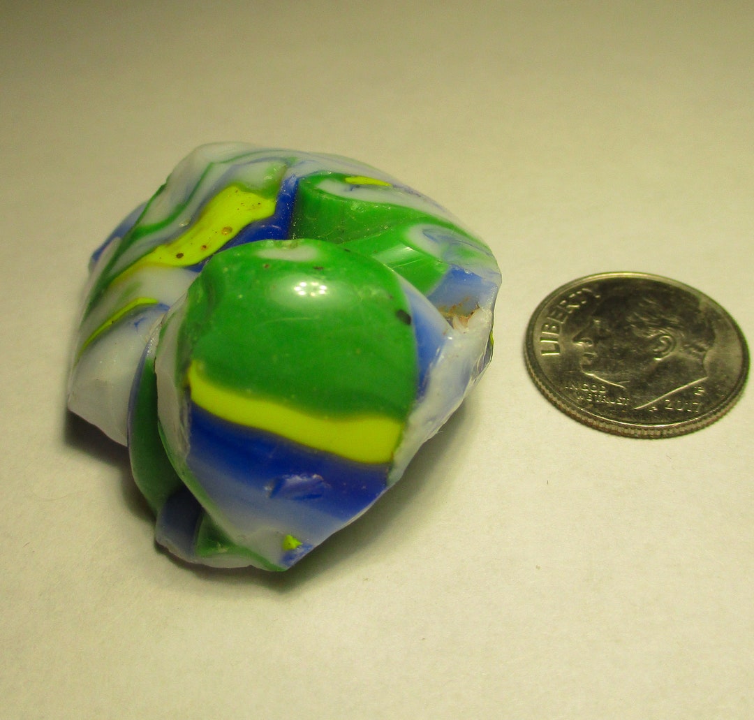 MARBLE KING Antique Glass Paden West Virginia Circa 1930s Etsy