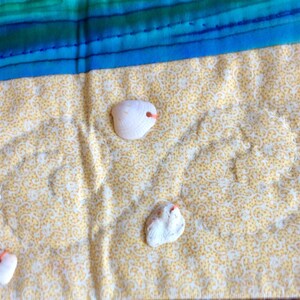 Beach Shells Quilted Valance NCU0NNT1583