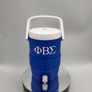 Phi Beta Sigma Mini Cooler Can Holder | 3D Printed Fraternity Drinkware