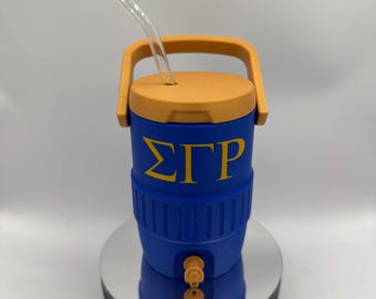 Soporte para latas con mini enfriador Sigma Gamma Rho
