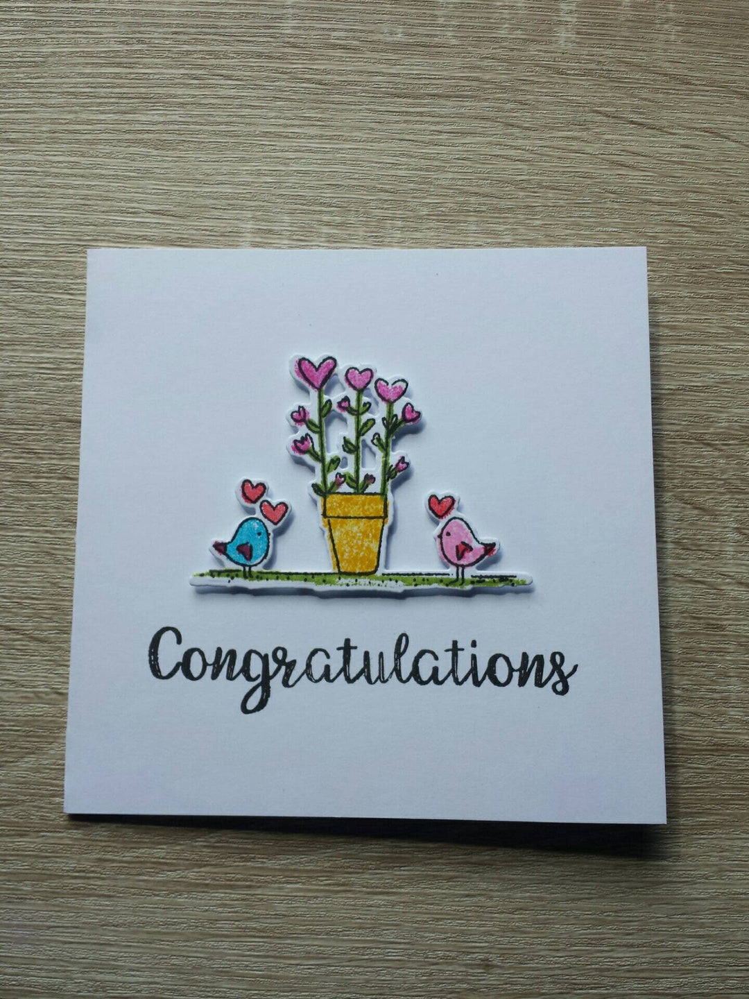 Handmade Congratulations Greetings Card. - Etsy