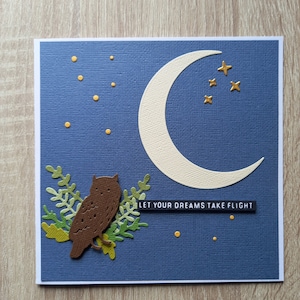Carte de voeux faite main