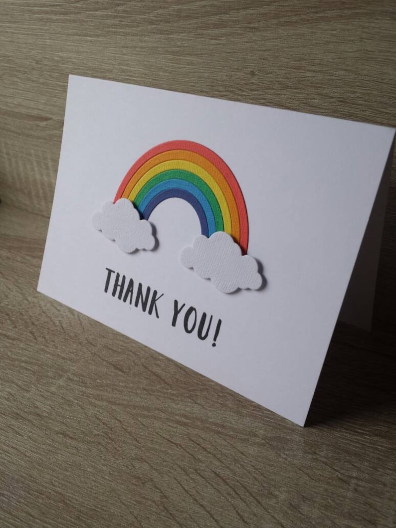 Handmade Thank you card