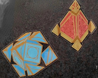 US buyers please visit our website to purchase. - Jedi & Sith Holocron Stickers