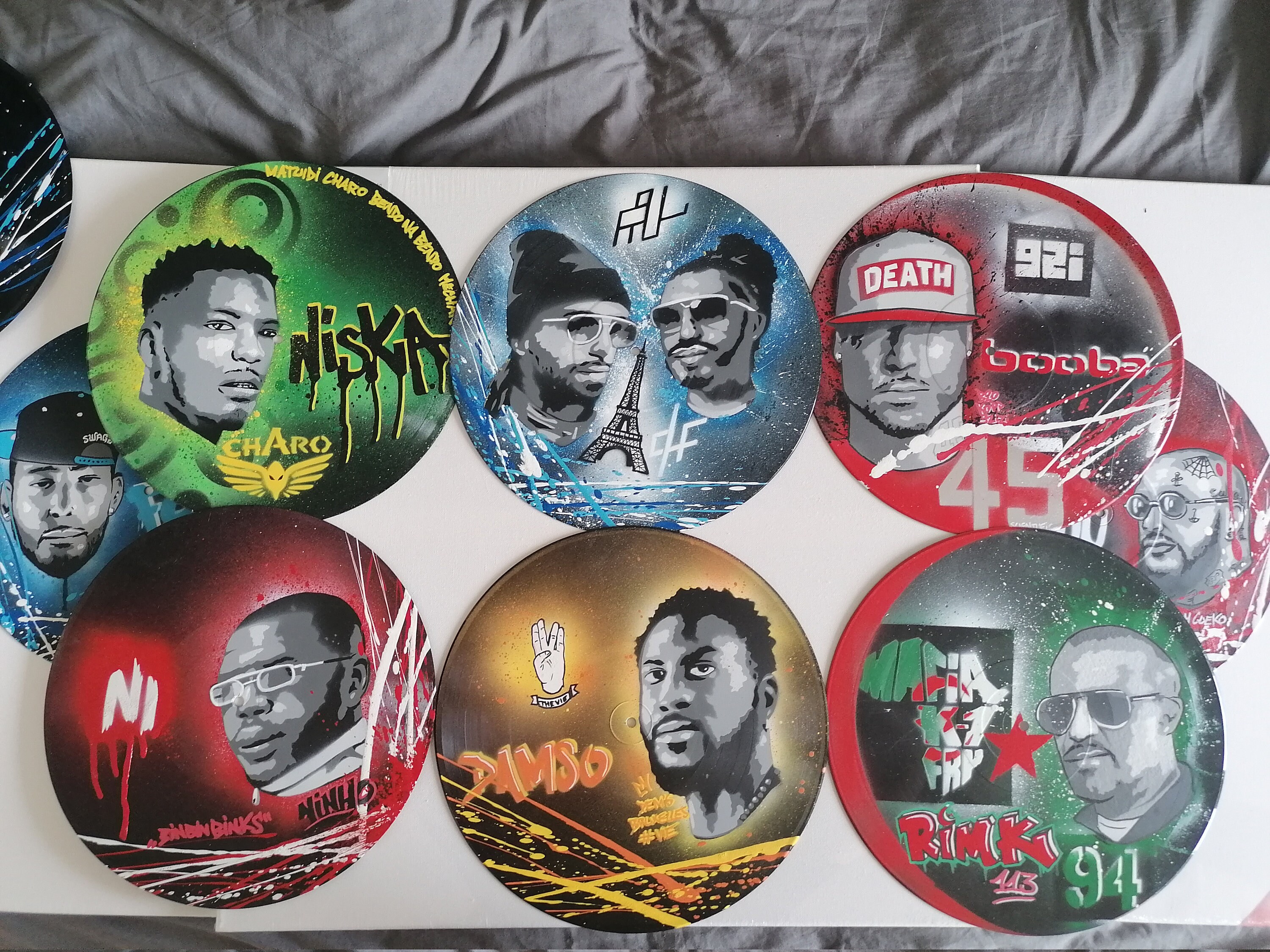 Vinyle 33t rap français choix PNL QLF Damso Booba 92i Niska Etsy