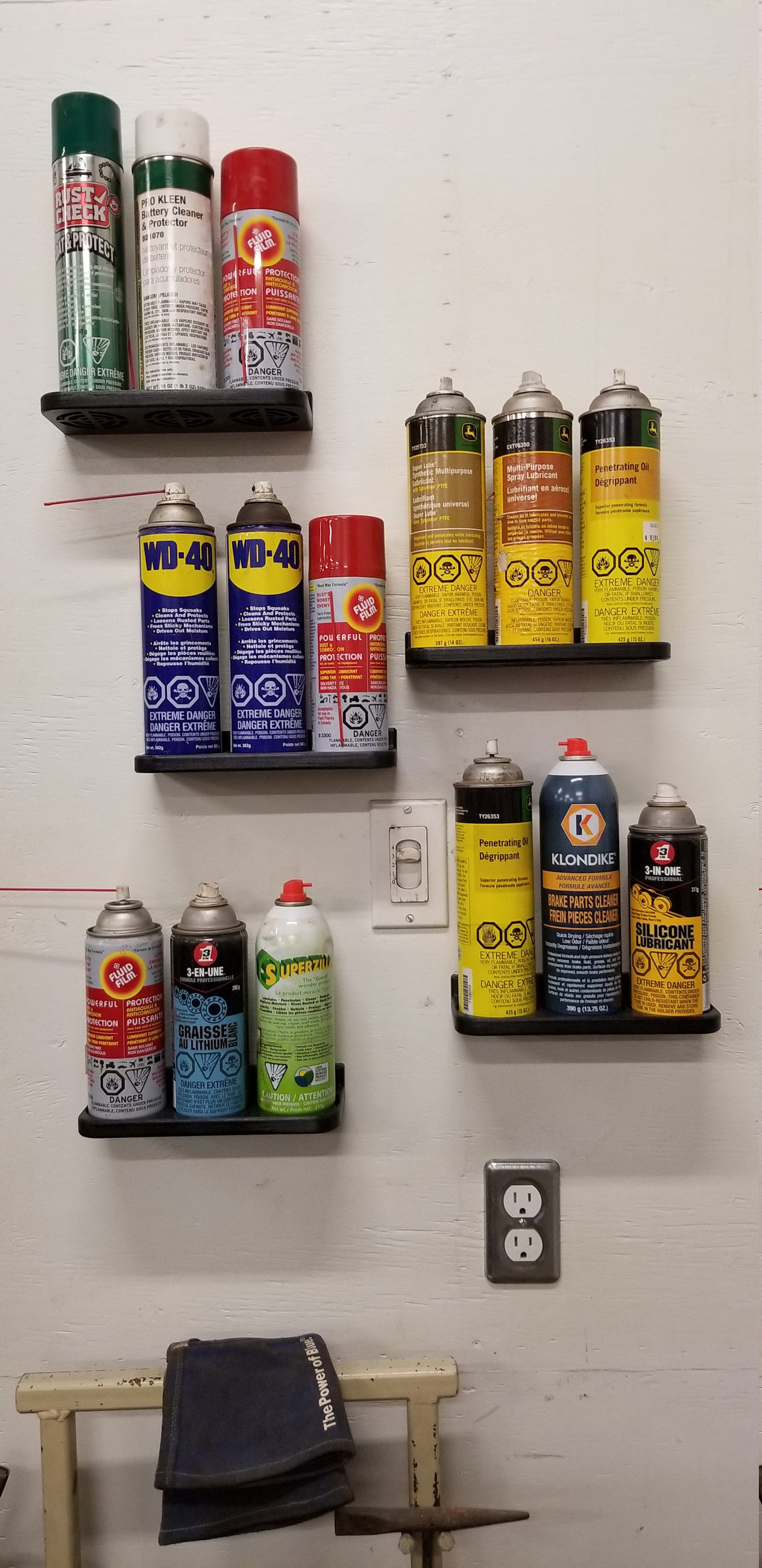 Aerosol Can Shelf 2 Pack Etsy UK