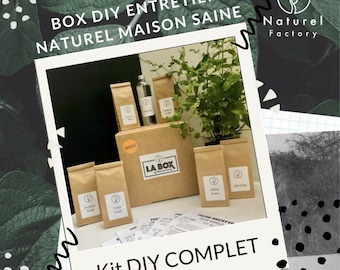 La MAXI BOX DIY entretien naturel de la maison : linge – vaisselle – multi-usages je fabrique moi-même mes produits d'entretien naturels