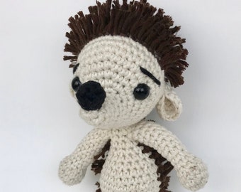 Iggy Igelkott - Virkmönster - Virka igelkott - Swedish crochet pattern - Crochet Hedgehog Swedish - amigurumi hedgehog