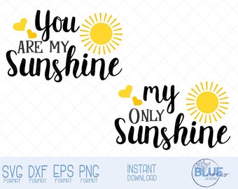 You Are My Sunshine Svg Etsy