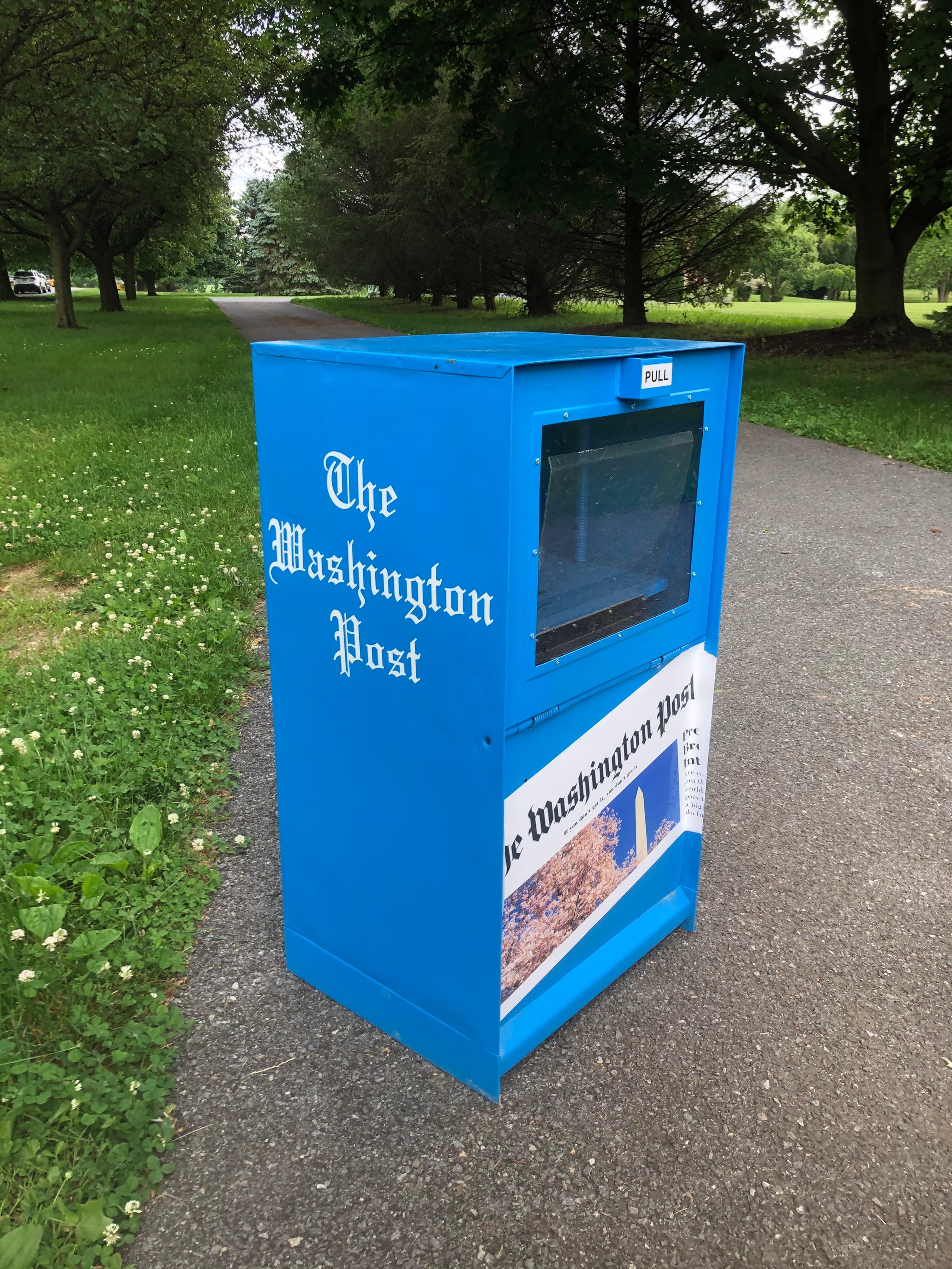 Washington Post Record Stand Newspaper Box - Etsy