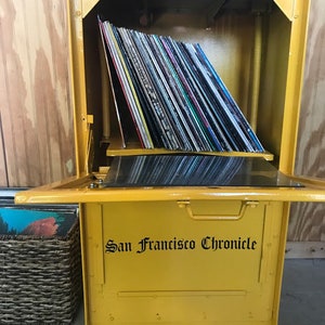 San Francisco Chronicle Record Player Stand image 2