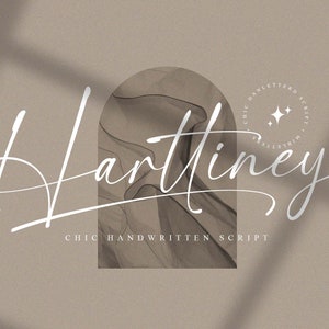 Moderne Kalligraphie, handschriftliche Schrift, Hochzeitsschrift, Branding Font, Verpackung Schriftart, Corjl Schriftart, Cricut Font, Digitale Schriftart, Logo Font