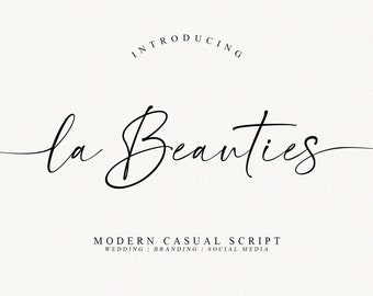 Wedding Font, Beautiful Font, Cute Font, Branding Font, Modern Calligraphy, Corjl Font, Cricut Font, Canva Font, Template Font