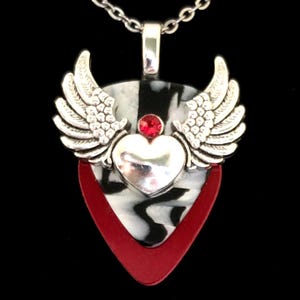 Heart with Wings Pendant