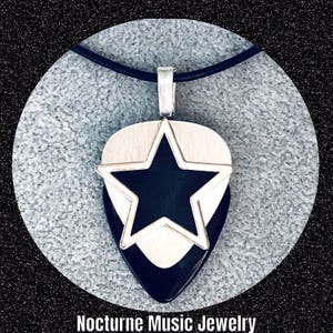 Bowie Blackstar Inspired Pendant