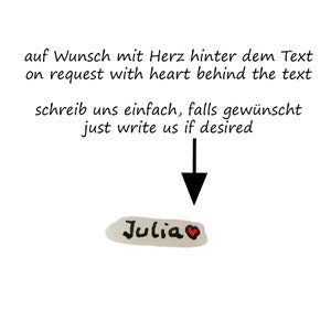 Personalisiertes Geschenk, Name auf Reis, Namenskette, Halskette Frauen, Freundschaftskette, Glücksbringer Bild 8