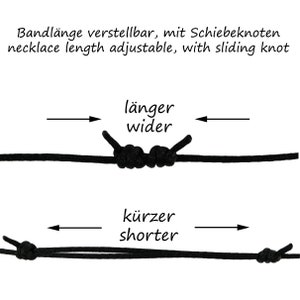 Personalisiertes Geschenk, Name auf Reis, Namenskette, Halskette Frauen, Freundschaftskette, Glücksbringer Bild 6