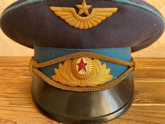 Soviet Air Forces Pilot Hat Aviation 