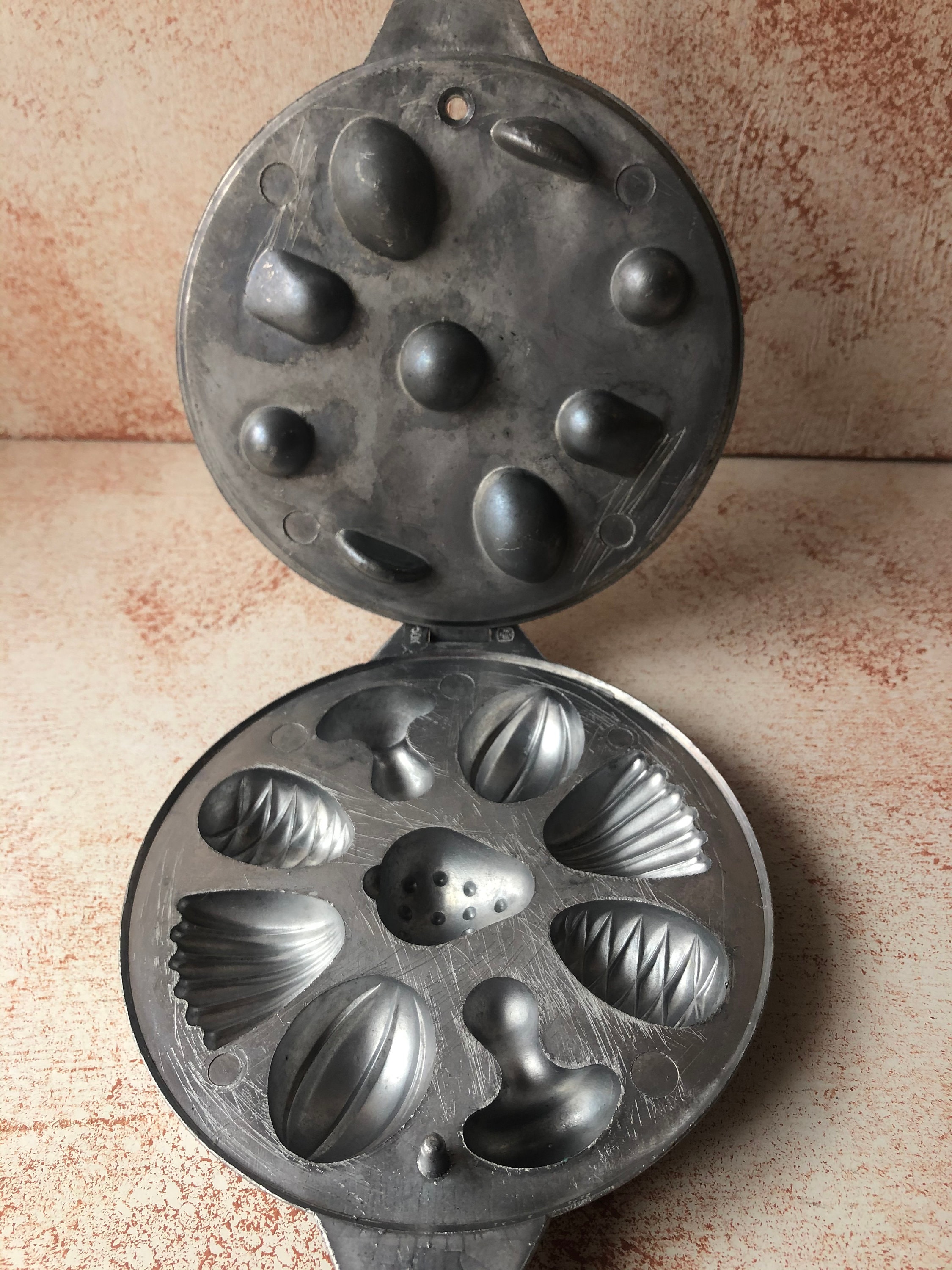 Soviet Nuts Cookies Maker Vintage Nut Molds Cookie Press Etsy