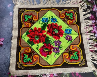 Hand Embroidered Picture - Handmade Fabric - Home Decor #2