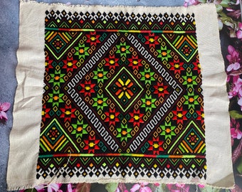 Hand Embroidered Picture - Handmade Fabric - Home Decor