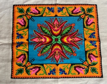 Hand Embroidered Picture - Handmade Fabric - Home Decor #3