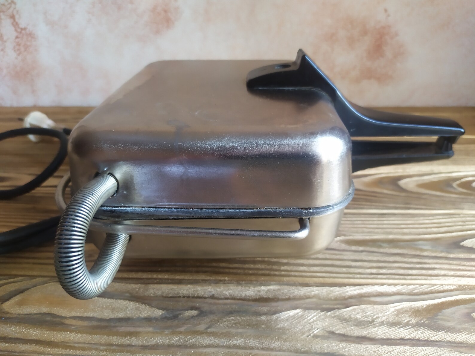 Soviet Electric Waffle Maker Vintage Waffle Iron Home Etsy