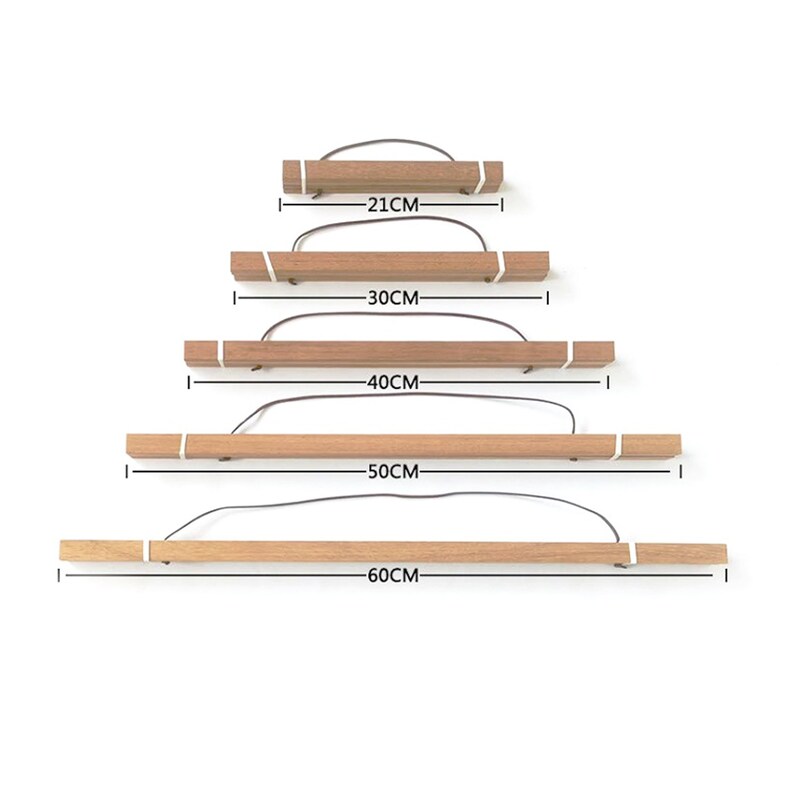 Picture Hanger Frame Wood Photo Frame Poster Etsy