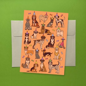 Uma Rodada de A-Paws - Cartão de Celebração para Quem Ama Cachorros, Mãe Cachorro, Pai Cachorro, Cartão de Aniversário, Parabéns, Cartão Individual, Em Branco por Dentro