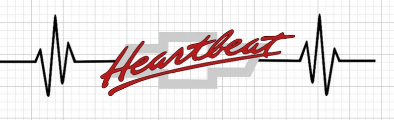 Chevy Chevrolet Heartbeat vinyl decal truck window car | Etsy