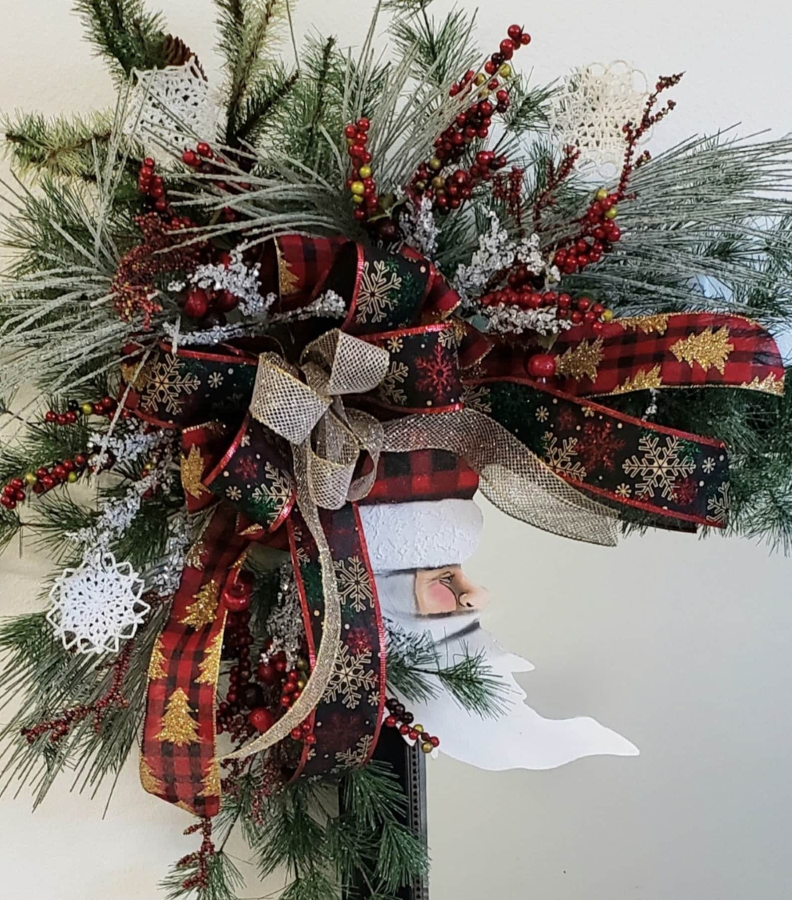 Mirror Swag, Corner, Christmas, Holidays, College, Dorm Etsy