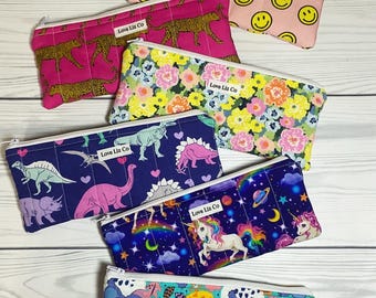 pencil pouch/holder/backpack organizer/back to school/summer school/glasses case/kids backpack/pen holder/back to school/small pouch