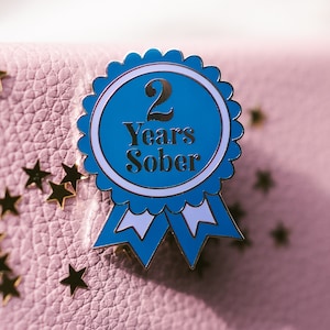 2 Years Sober Pin by Sober Girl Society