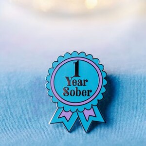 1 Year Sober by Sober Girl Society Pin image 5