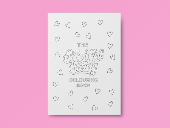 Sober Colouring Book By Sober Girl Society 30 Pages Digital.