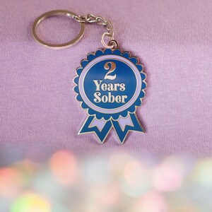 2 Year Sober Keyring by Sober Girl Society image 6