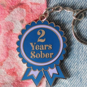 2 Year Sober Keyring by Sober Girl Society image 5