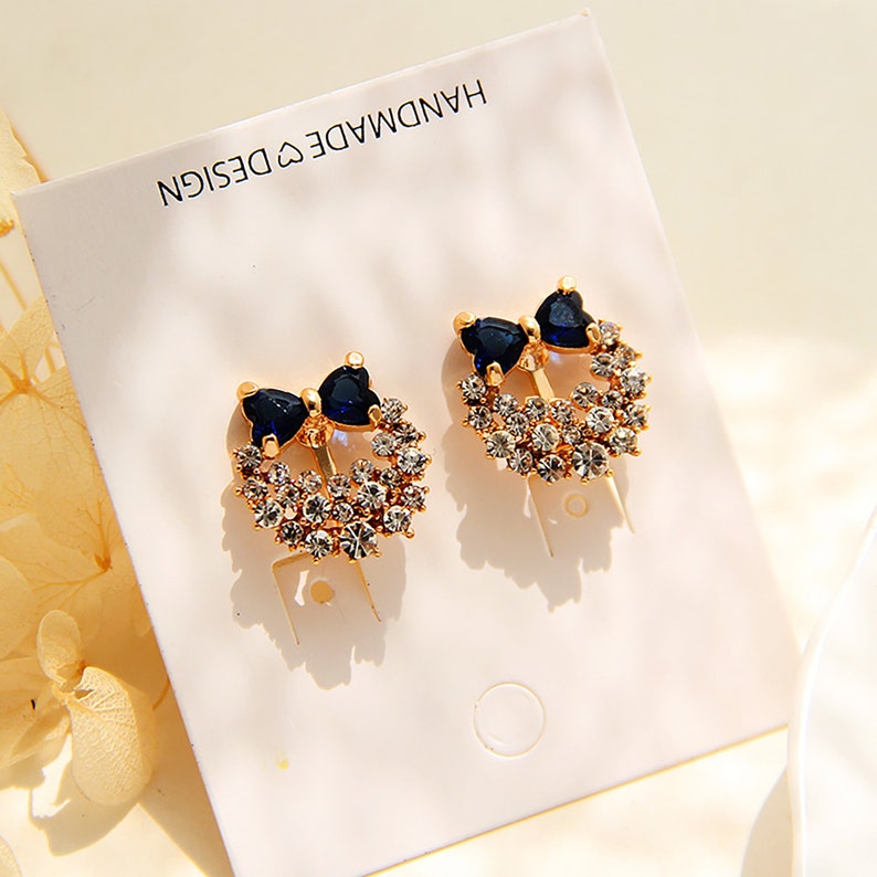 Original Design Korean Style Cute earrings ear clip For Girl Etsy