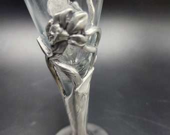 2 Vintage Seagull Pewter Canada Etain 1988 DAFFODIL Toasting