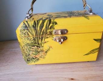 Vintage Handtasche Kästchen Geldbeutel