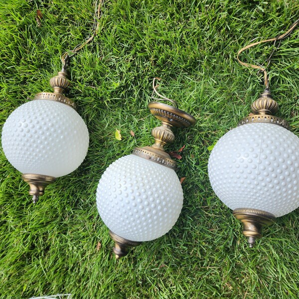 Milk Glass Pendant Light Etsy