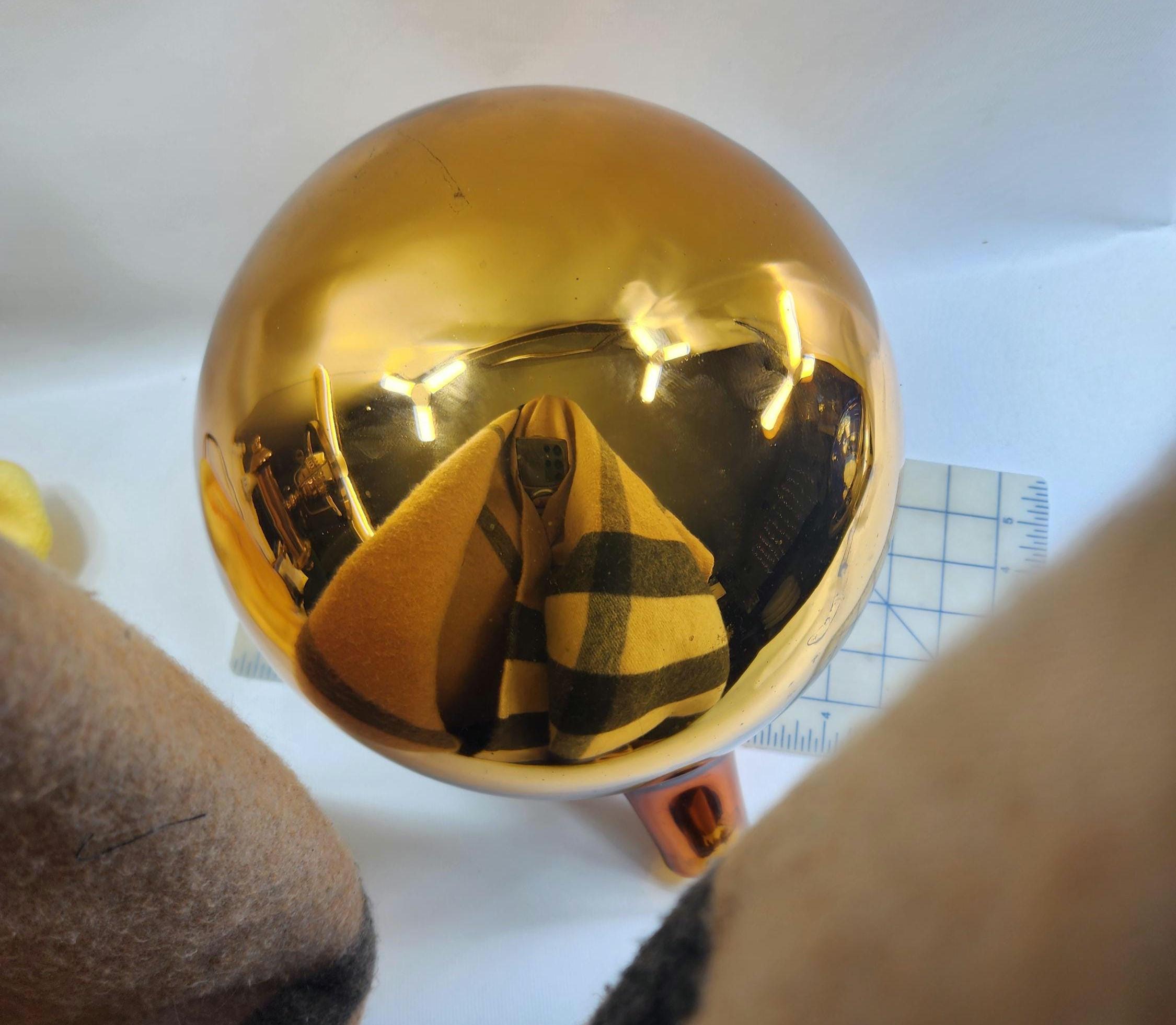 Vintage Mercury Gazing Ball - Etsy